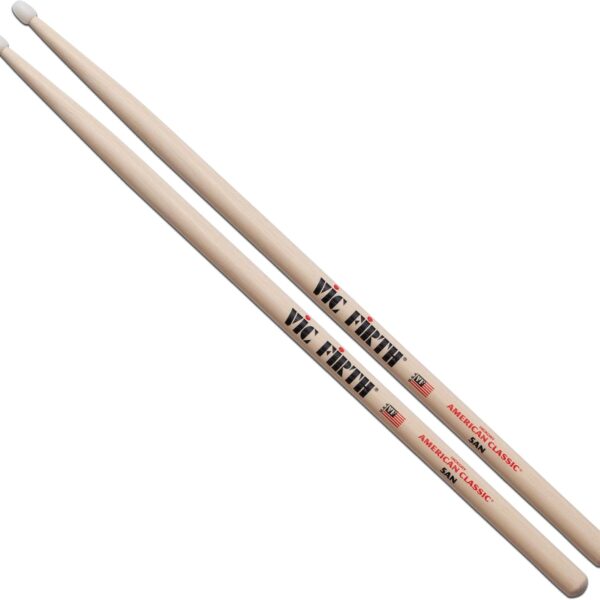 Vic FIrth - American Classic® Drumsticks 5AN - American Hickory - Nylon Tip